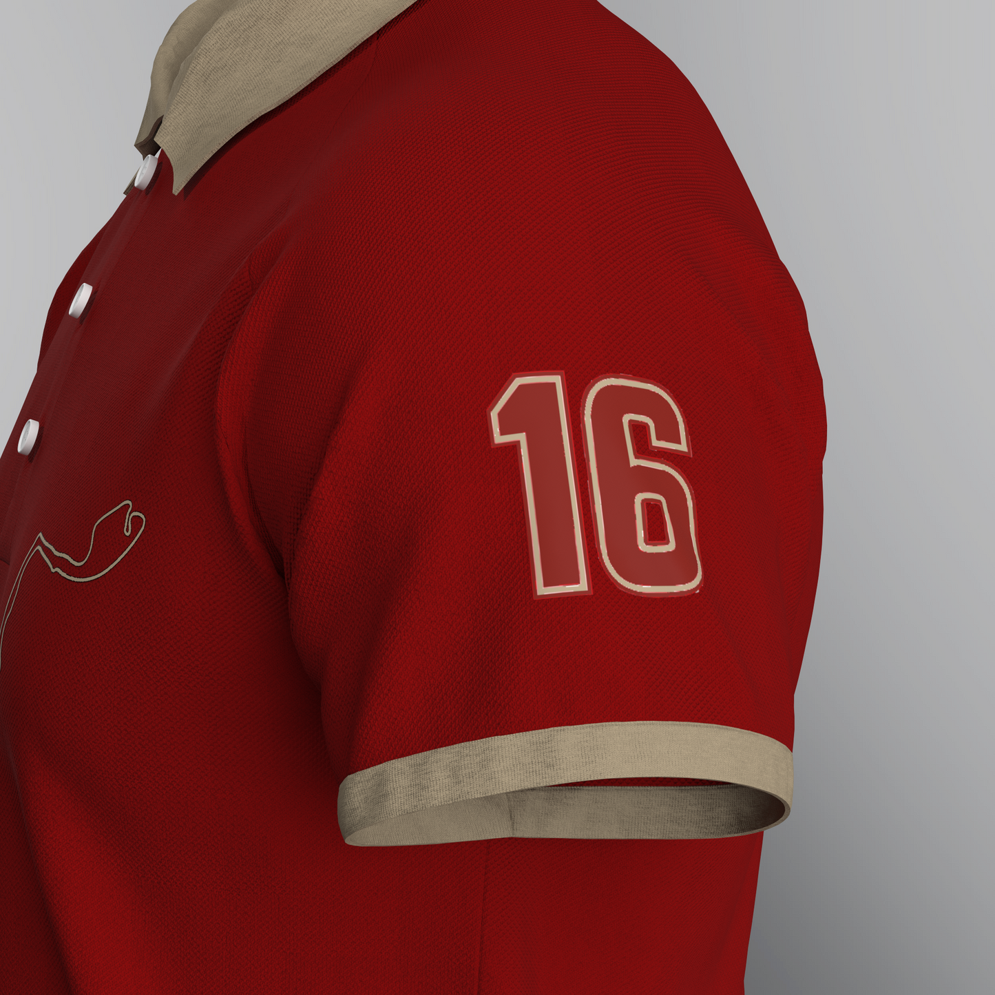 Polo Charles Leclerc Uomo