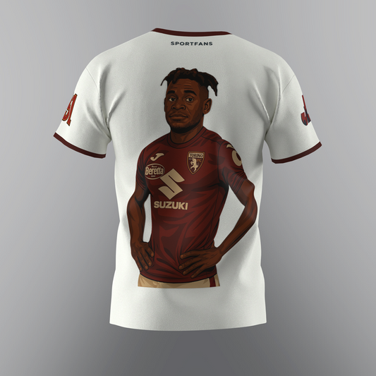 Maglietta Duván Zapata Tifosi Torino – Unisex