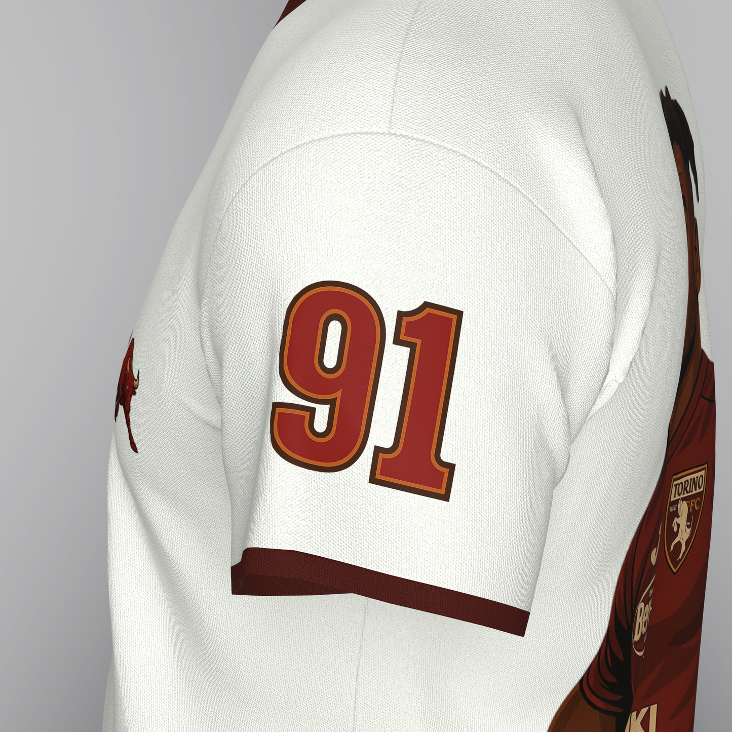 Maglietta Duván Zapata Tifosi Torino – Unisex