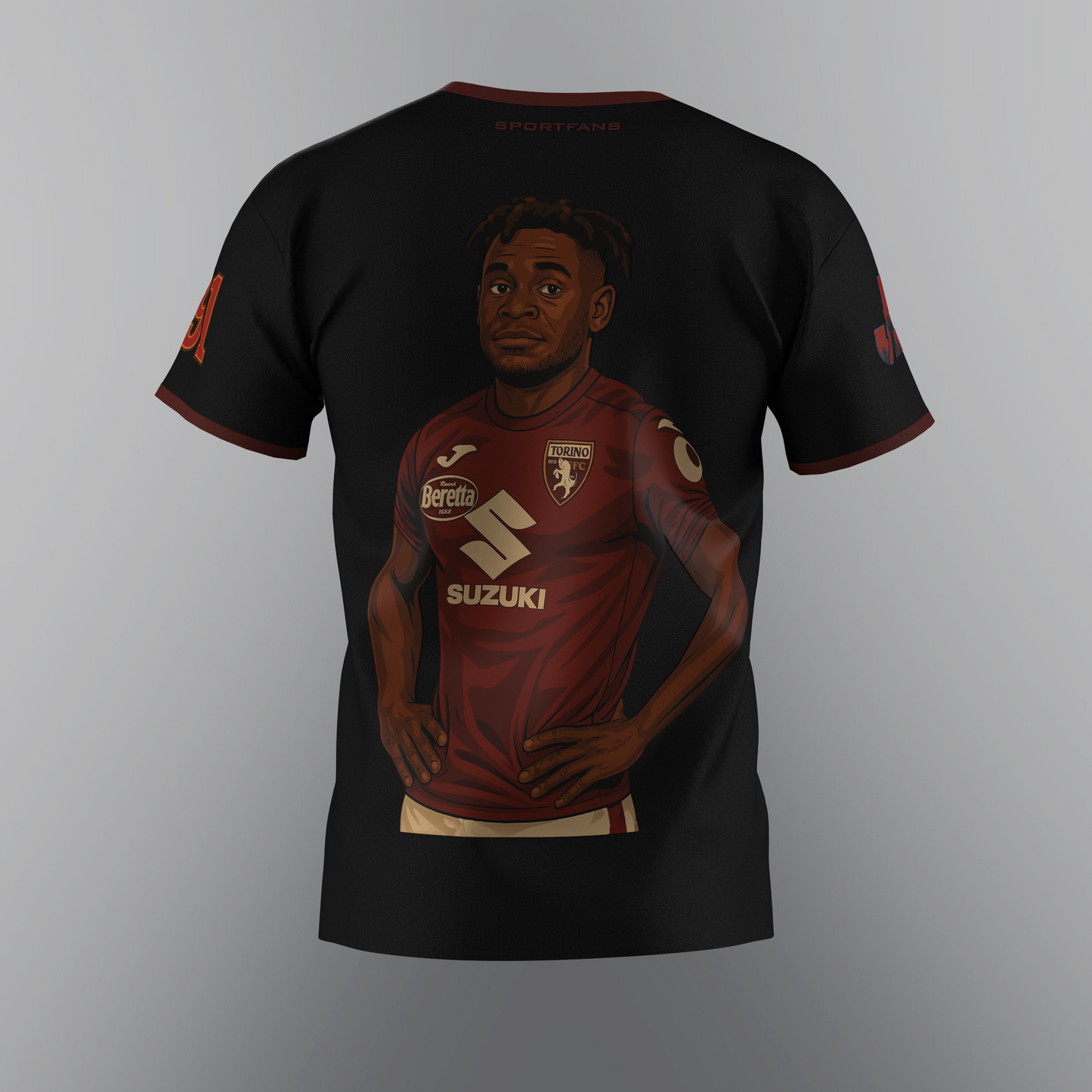 Maglietta Duván Zapata Tifosi Torino – Unisex