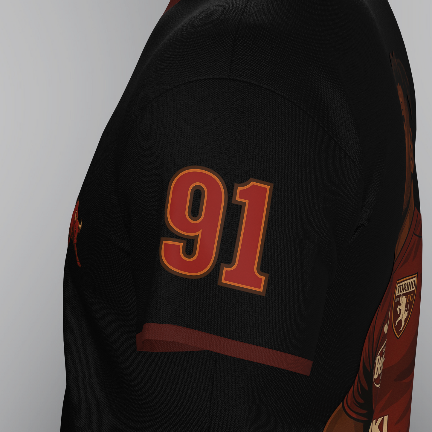 Maglietta Duván Zapata Tifosi Torino – Unisex