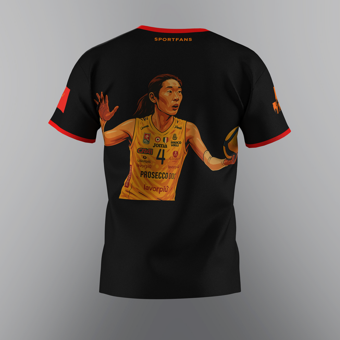 Maglietta Zhu Ting Tifosi Imoco Volley – Unisex